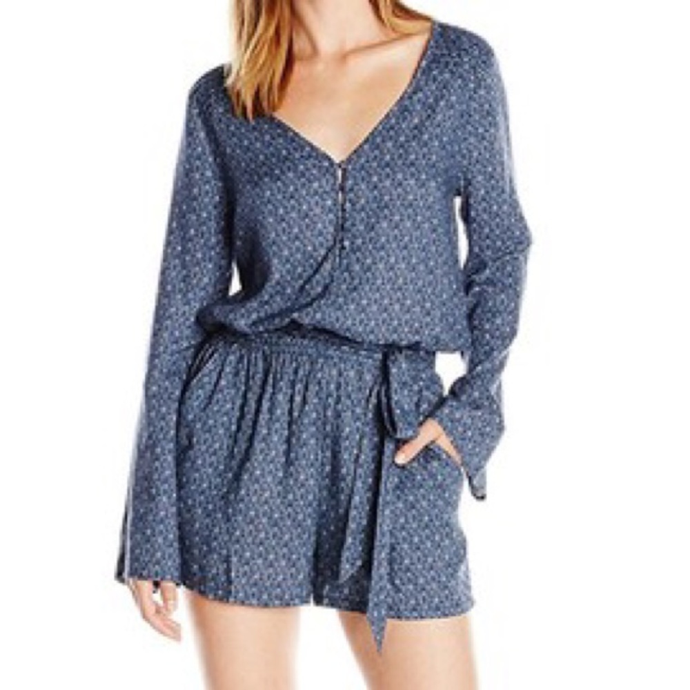 Sanctuary | Long Sleeve Floral Printed Romper